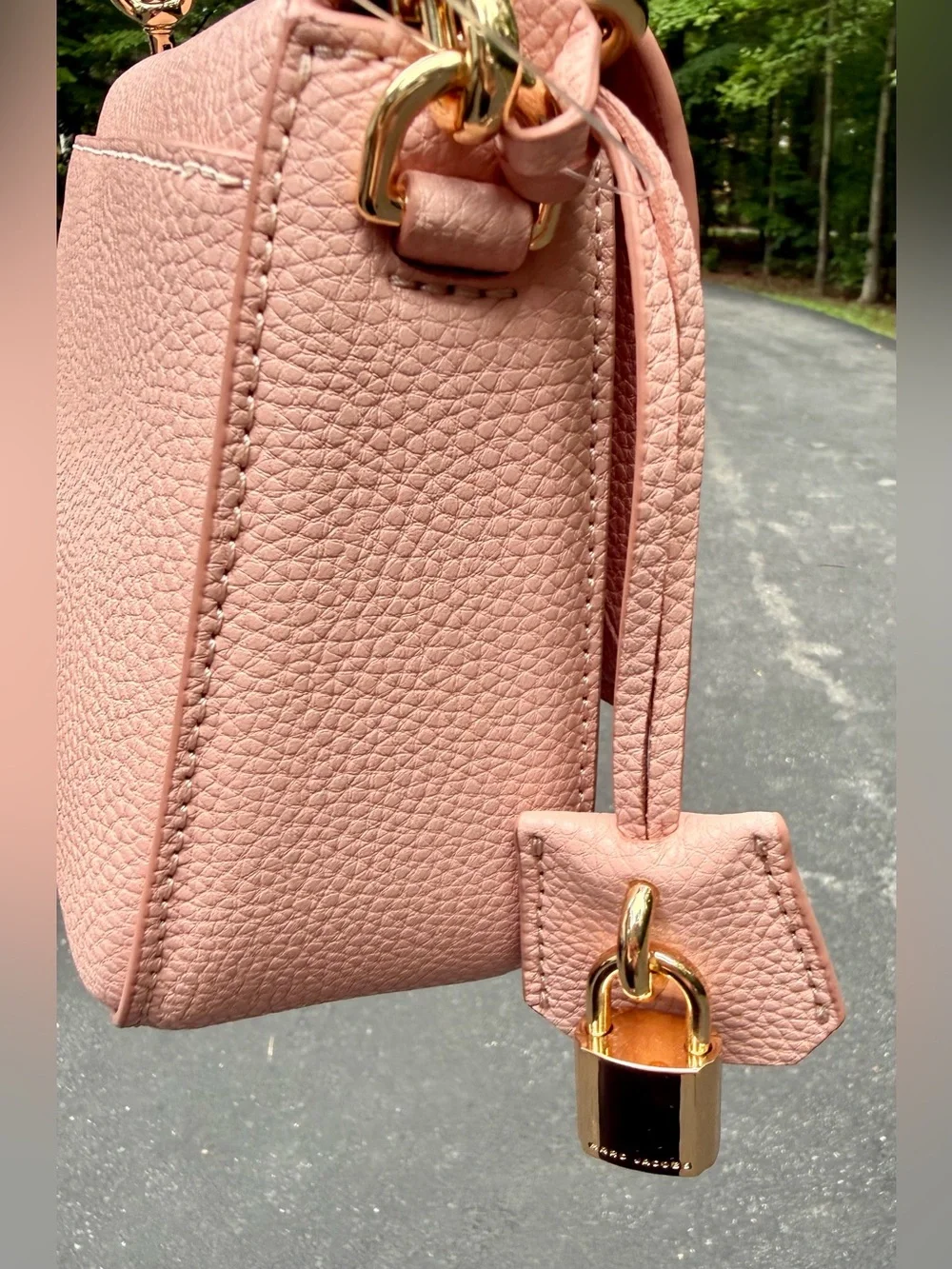 Marc Jacobs “the bold” Pink Leather bag